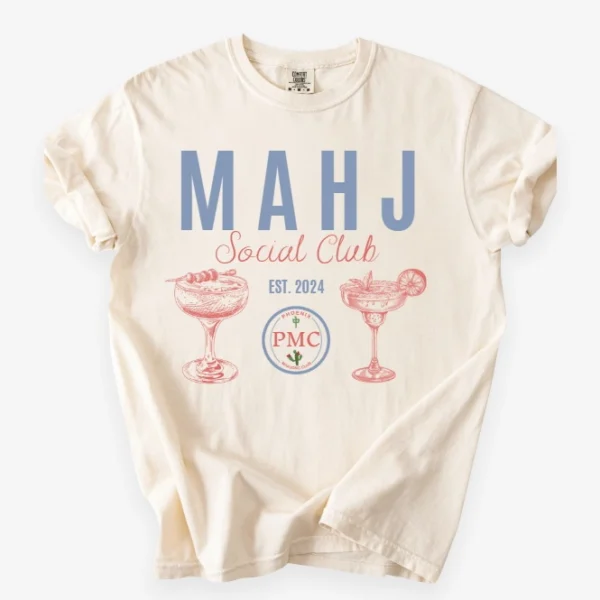 Mahj Social Club T - Shirt